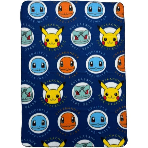 Coperta - POKEMON - Facce - 100 x 140 cm
