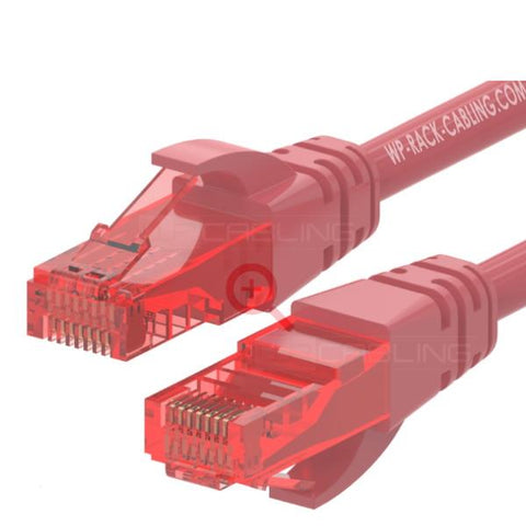 WP EUROPE CAVO DI RETE PATCH U/UTP CAT.6 0.2 MT ROSSO