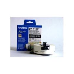 BROTHER DK11201 400 ETICHETTE ADESIVE BIANCO OPACO 29X90MM PER QL500-QL500A-QL550-QL560VP-QL570-QL580N-QL650TD-QL1050-QL1060N