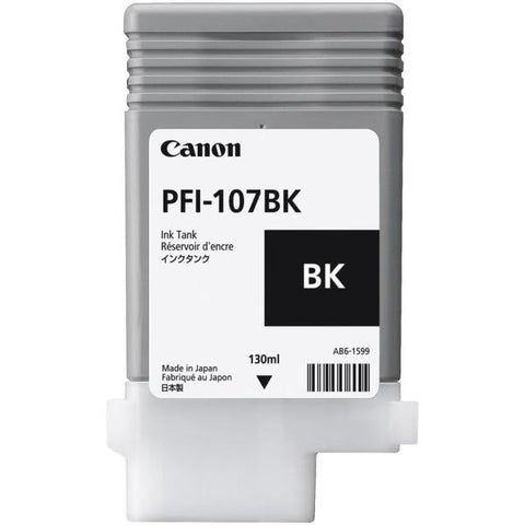 CANON PFI-107BK TANICA NERO PER STAMAPNTI CANON INK-JET (6705B001AA)