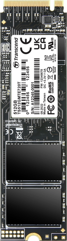 Transcend 512 GB Interne PCIe SSD TS512GMTE720T-VS1 (TS512GMTE720T-VS1)