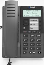 Mitel MiVoice 6905 IP Phone - VoIP-Telefon mit Rufnummernanzeige - dreiweg Anruffunktion - SIP - 8 Leitungen