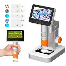 MatataStudio Digital Mikroskop MX2-AS 2-in-1 100-1600x fr Kinder Orange