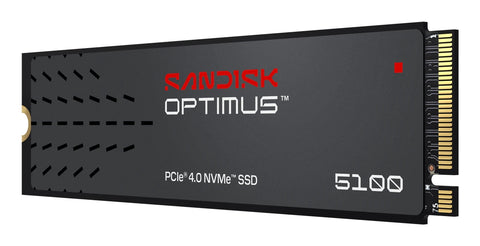 SanDisk Optimus 5100 - SSD - 500 GB - intern - M.2 2280 - PCIe 4.0 x4 (NVMe) (SDSP51500GAN-000E0)