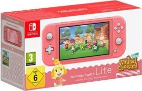 Nintendo Switch Lite Animal Crossing New Horizons Coral (10017609)