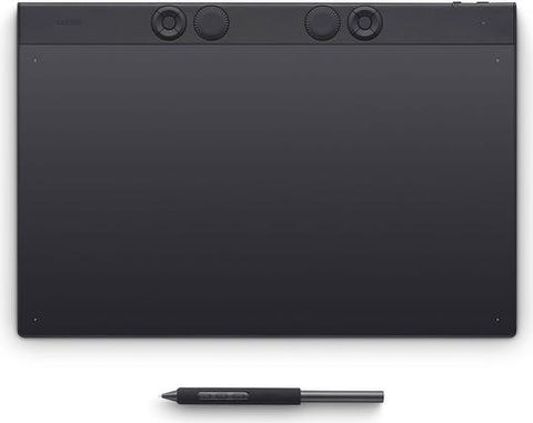 WACOM Tablet Intous Pro Large (2025) - Grafisches Stift-Display mit Multi-Touch und verstellbarem Standfu (PTK870K0B)