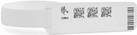Zebra Z-Band UltraSoft - Kunststoff - permanenter Gummiklebstoff - silberne Beschichtung - 19 x 152 mm 1800 Stck. (6 Rolle(n) x 300) Kleinkind-Armband (10015359K)