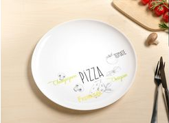 Ritzenhoff & Breker Pizzateller "ALBERTO", 320 mm aus Glas, splmaschinenfest - 12 Stck (816730)
