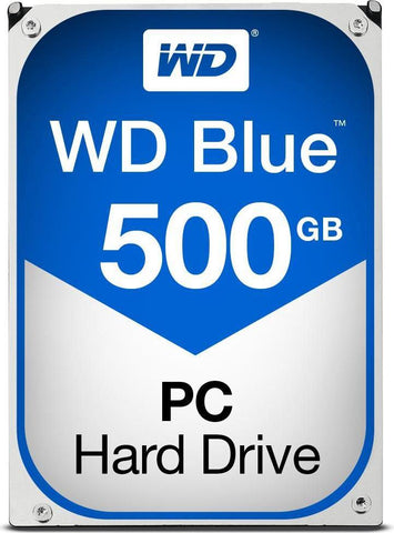 Western Digital WD Blue 500GB 3,5" HDD 7200 U/min SATA 6Gb/s 32MB Cache WD5000AZLX