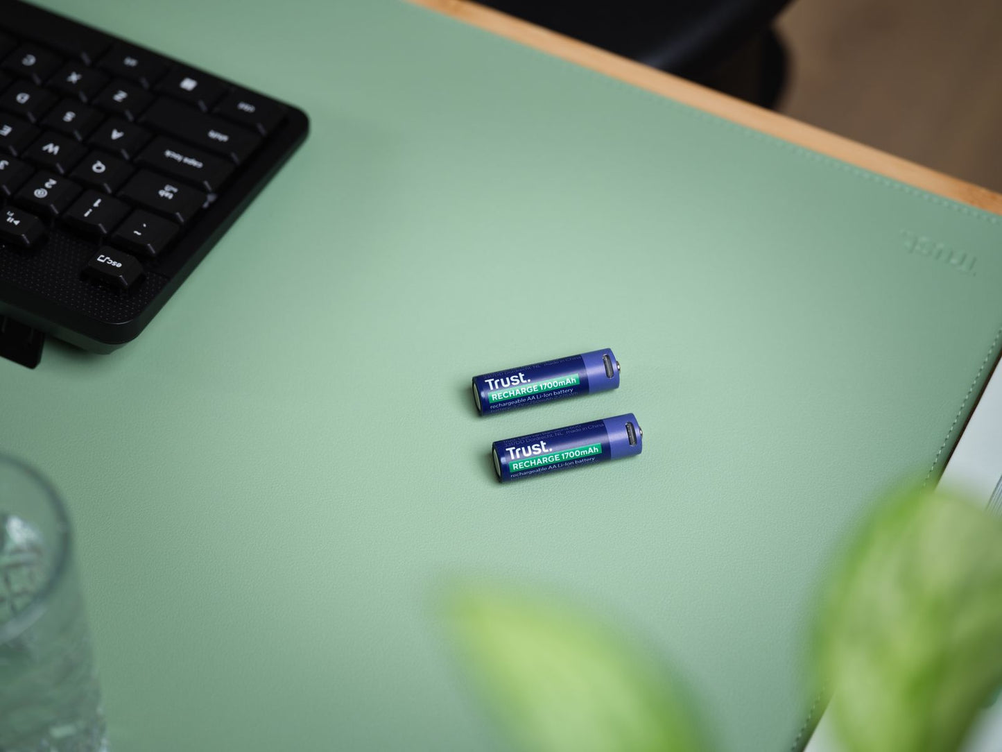 TRUST 25584 BATTERIE RICARICABILI VIA USB-C AA STILO 1.700mAh CONF 2 Pz.