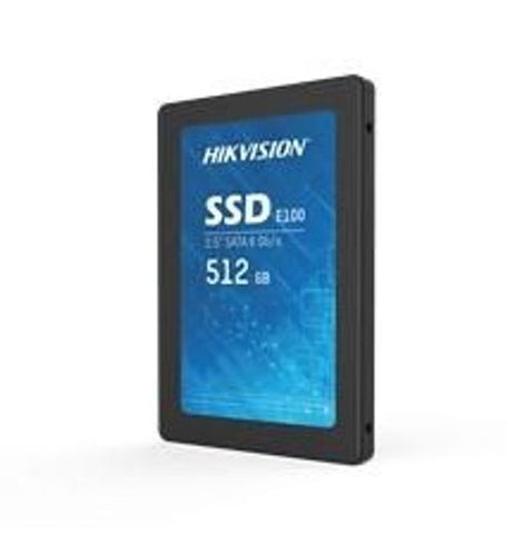 HIKVISION HIKSEMI CITY E100 SSD 512GB SATA III 2.5" 3D NAND - Lettura: 550 MB/s - Scrittura: 480 MB/s