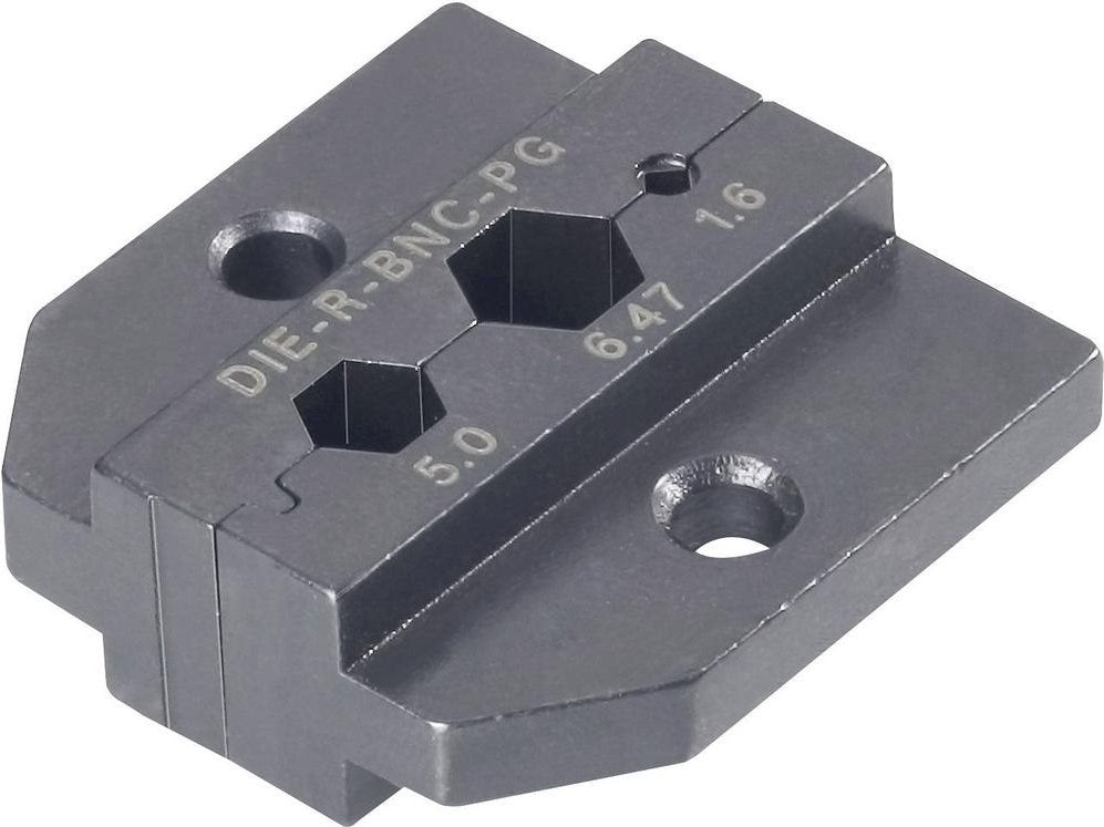 Neutrik Crimpeinsatz DIE-R-BNC-PG Schwarz 1 St. (DIE-R-BNC-PG)
