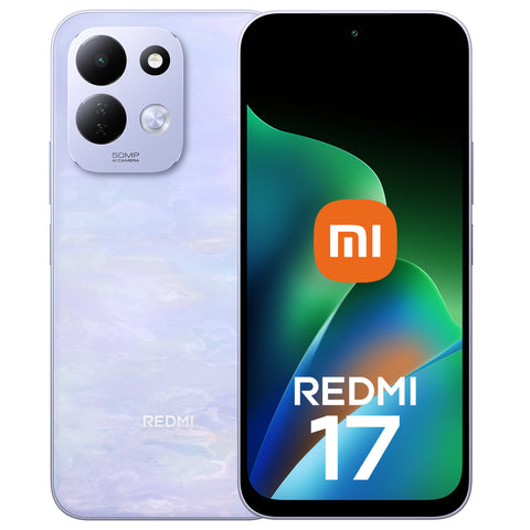 Xiaomi Redmi 17 4G Dual Sim 256GB, 4GB RAM, Purple (MZB0PHMEU)