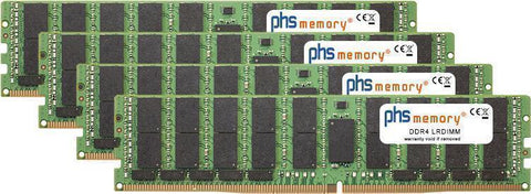 PHS-memory 256GB (4x64GB) Kit RAM Speicher passend fr Fujitsu SPARC M12-1 DDR4 LRDIMM 2400MHz PC4-2400T-L (SP396356)