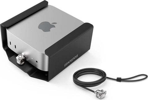 Compulocks Mac Mini Security Mount with Keyed Cable Lock (MMEN24CL)