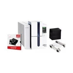 Evolis Edikio DUPLEX Price Tag solution, beidseitig, 12 Punkte/mm (300dpi), USB, Ethernet Kartendrucker, beidseitiger Kartendruck, Thermotransfer, Auflsung: 12 Punkte/mm (300dpi), USB, Ethernet, ink