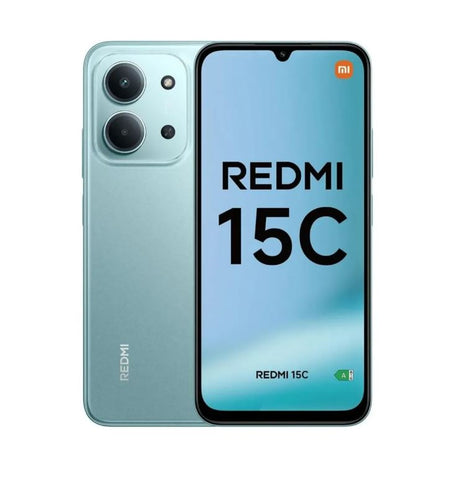Xiaomi Redmi 15C 4G Dual-SIM Smartphone 4GB RAM 256GB Mint Green