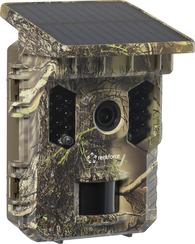 Renkforce RF-HC-800 Wildkamera 32 Megapixel WLAN inkl. Solarladegert mit Li-Ion-Akku (RF-6442926)
