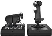 Logitech X56 H.O.T.A.S. - Joystick und Gasregler - kabelgebunden - fr PC