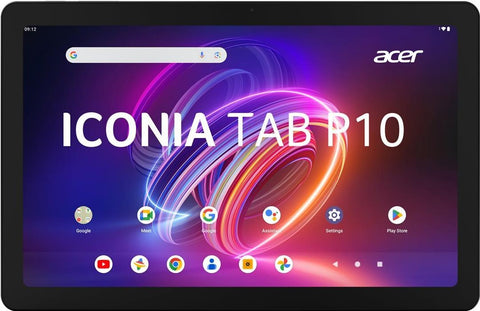 Acer ICONIA Tab P10 P10-21Q - Tablet - Android 14 - 256GB UFS card - 26,4 cm (10,4") IPS (2000 x 1200) - microSD-Steckplatz - Iron Gray (NT.LHFEE.001)
