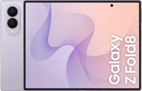 Samsung Galaxy Z Fold8 1TB Lavender EU 19,3cm (7,6") OLED Display, Android 17, Dual-Kamera, Faltbar (SM-F971BLVNEUE)