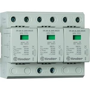 Finder 7P.03.8.260.1025 berspannungsschutzableiter Typ 1/2 Serie 7P IP20 (7P.03.8.260.1025)
