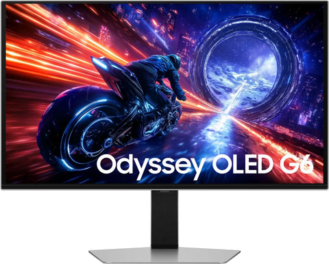 Samsung 27 Zoll Odyssey G60SF OLED Gaming Monitor, Bildschirm mit OLED-Panel, 2.560 x 1.440 Pixel, 500 Hz, 0,03 ms (G/G) (LS27FG602SUXEN)