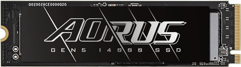GIGABYTE AORUS Gen5 14000 - SSD - 4TB - intern - M.2 2280 - PCI Express 5,0 x4 (NVMe) - Puffer: 8GB (AG514K4TB)