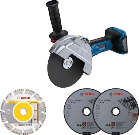 Bosch GWS 18V-180P PROFESSIONAL Winkelschleifer 18 cm 7000 RPM 1500 W 2,8 kg (06019H6L01)