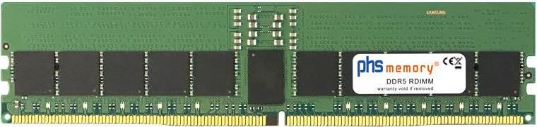 PHS-memory 16GB RAM Speicher kompatibel mit Supermicro H13DSG-O-CPU DDR5 RDIMM 4800MHz PC5-38400-R (SP460160)