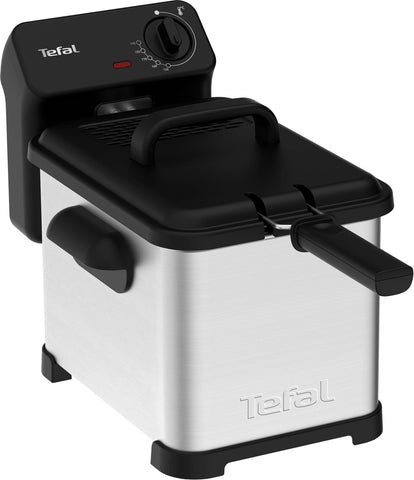 Tefal FR5030 Family Pro Access Kaltzonen-Fritteuse schwarz/edelstahl (FR5030)