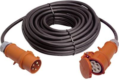 AS Schwabe 61335 Strom Verlngerungskabel 32 A Schwarz 5 m (61335)