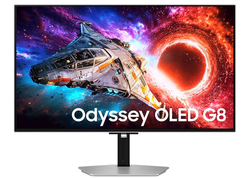 Monitor Samsung Electronics ViewFinity G80SH da 32" / QD-OLED / Piatto / Bianco 3840x2160 / QD-OLED / 300 cd/m2 / 0,03 ms / 240 Hz (LS32HG800SUXEN) ***