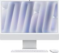 Apple iMac24" Silver/M4-10C-CPU 10C-GPU/24GB/1TB SSD/NK-ID-Deutsch/MM2/1GB Ethernet (Z1K1-00100010)