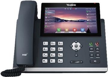 Yealink SIP-T48U - Teléfono VoIP - dreiweg Anruffunktion - SIP, SIP v2, SRTP - 16 veces - Gris clásico (1301204)