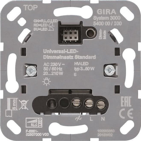 GIRA 540000 540000 S3000 Uni-LED-Dimmeins. Standard (540000)