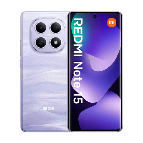 Xiaomi Redmi Note 15 8GB/256GB Lila 4G-Smartphone 6.77" OLED 120Hz 108MP Kamera