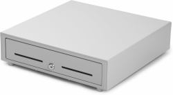 410 mm cash drawer 4B/8C - 410 x 415 x 100 mm - White - Warranty: 24M