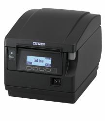 CT-S851III Thermal Printer, - 500 mm/sec, 58-83mm, LCD, - self retracting cutter, USB + Option Slot, Black Case - Warranty: 24M