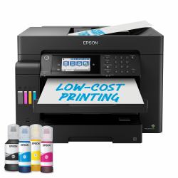 Epson EcoTank ET-16655 Ad inchiostro A3 4800 x 1200 DPI 32 ppm Wi-Fi (Epson EcoTank ET-16655 Colour A3 Multifuncion Printer. Up to 25ppmipm. Print/Copy/Scan. Duplex. 2 Trays. One set of replacement i