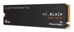 Western Digital Black SN7100 4 TB M.2 PCI Express 4.0 NVMe 3D TLC NAND (Black Sn7100 4 Tb M.2 Pci - Express 4.0 Nvme 3D Tlc Nand - Warranty: 12M)