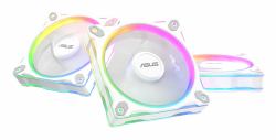 ASUS Prime MR120 Fan ARGB White 3in1 Case per computer Ventilatore 12 cm Bianco (PRIME MR120 ARGB WHITE FAN 3PK)