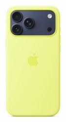 Apple Custodia MagSafe in silicone per iPhone 17 Pro Max - Giallo neon (Apple - Cover posteriore per cellulare - Compatibilit MagSafe - silicone - giallo neon - per iPhone 17 Pro Max)