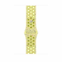 Apple MGC14ZM/A accessorio indossabile intelligente Band Giallo Alluminio, Fluoroelastomero (*46MM VOLT SPLASH NIKE SB - M/L)