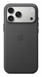 Apple Custodia MagSafe in tessuto TechWoven per iPhone 17 Pro Max - Nero (IPHONE 17 PRO MAX TWOVE CASE BLK)
