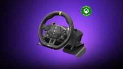 Turtle Beach Racer Sistema di volante wireless con licenza ufficiale per Xbox Series XS, Xbox One e PC Windows - Connessione wireless stabile, fino a 30 ore di autonomia della batteria (Turtle Beach