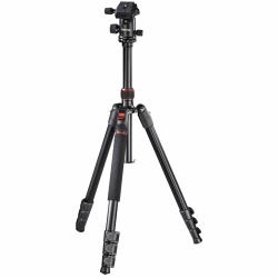 Hama TAR Duo treppiede Fotocamere digitali/film 3 gamba/gambe Nero (TAR DUO TRIPOD 165 BALL HEAD)