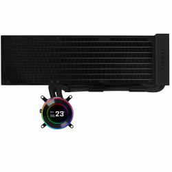 Lian Li GA II Hydroshift II LCD-C 360N Case per computer Raffreddatore di liquidi tutto in uno Nero (Lian Li HydroShift II LCD-C 360 FANLESS All In One CPU Cooler 360mm - Black)