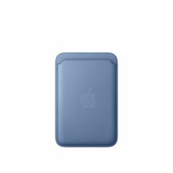 Apple Portafoglio MagSafe in tessuto FineWoven per iPhone - Azzurro selvatico (FINEWOVEN WALLET - WITH MAGSAFE WILDFLOWERBLUE)
