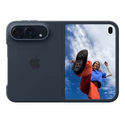 Apple Custodia per iPhone Duo - Blu marino (Apple - Cover posteriore per cellulare - Compatibilit MagSafe - policarbonato - navy blue - per iPhone Duo)